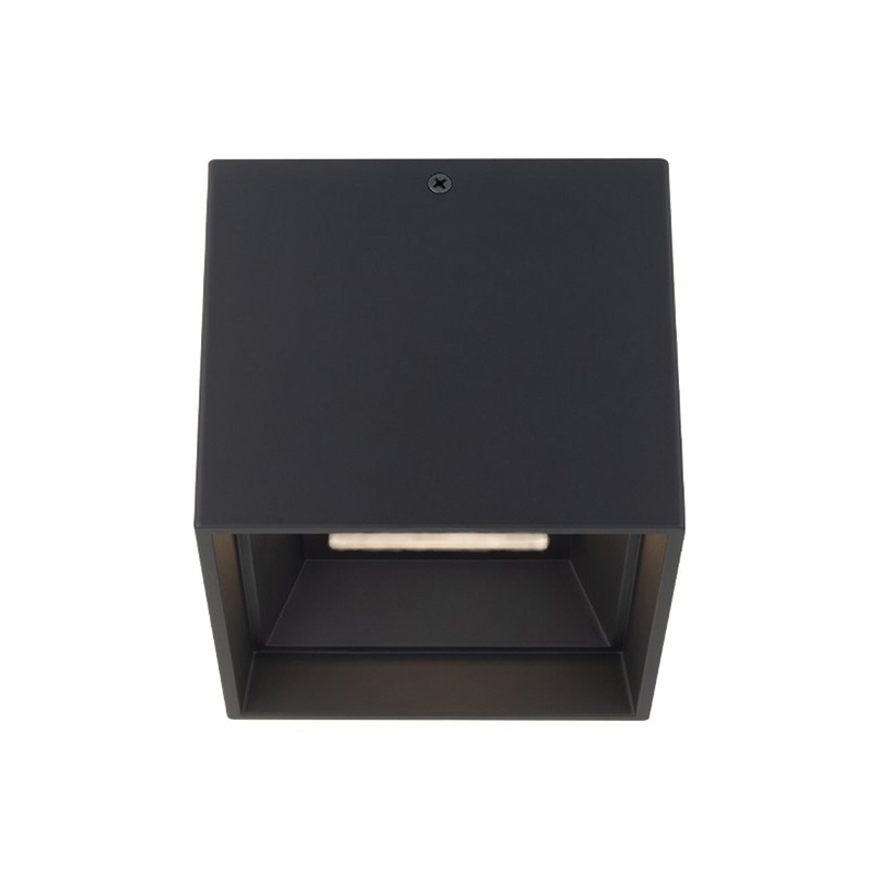 Kube Outdoor LED Flush Mount Ceiling Light by Modern Forms – OPEN BOX