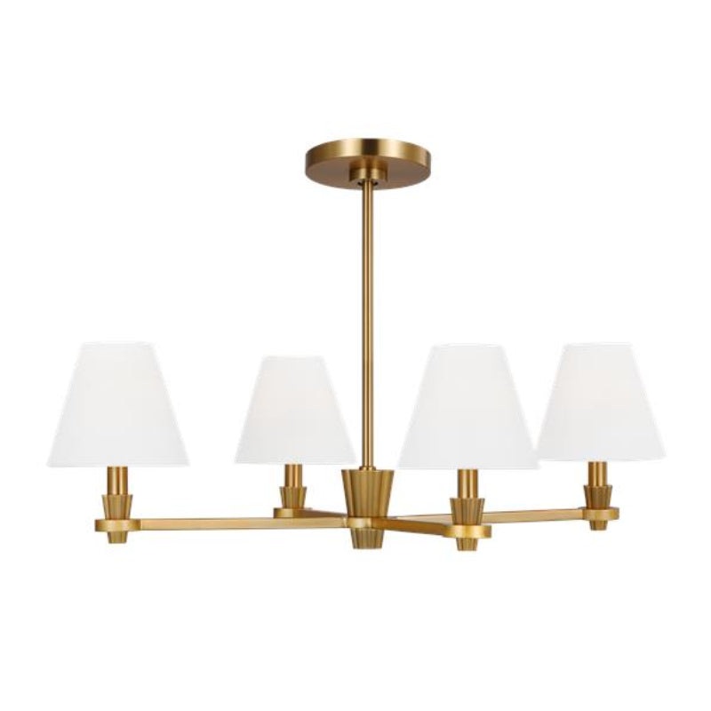 Visual Comfort AC1114 Paisley 4-lt 28″ Chandelier