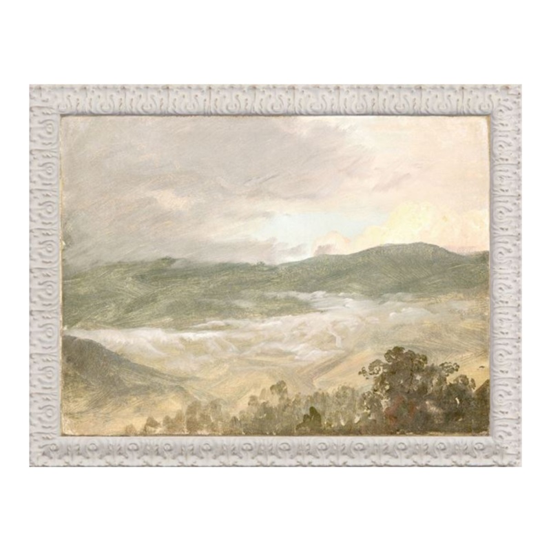 “Rolling Fields Petite Scape” Framed Art Print