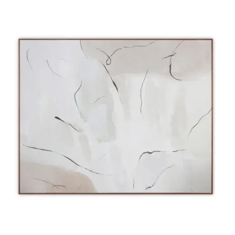 “Brushstroke Palette” Framed Art Print