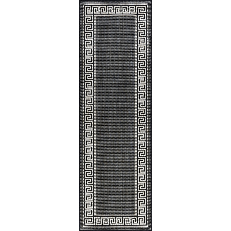 Eco-ECO10 Flat Weave Synthetic Blend Indoor/Outdoor Area Rug by Tayse Rugs