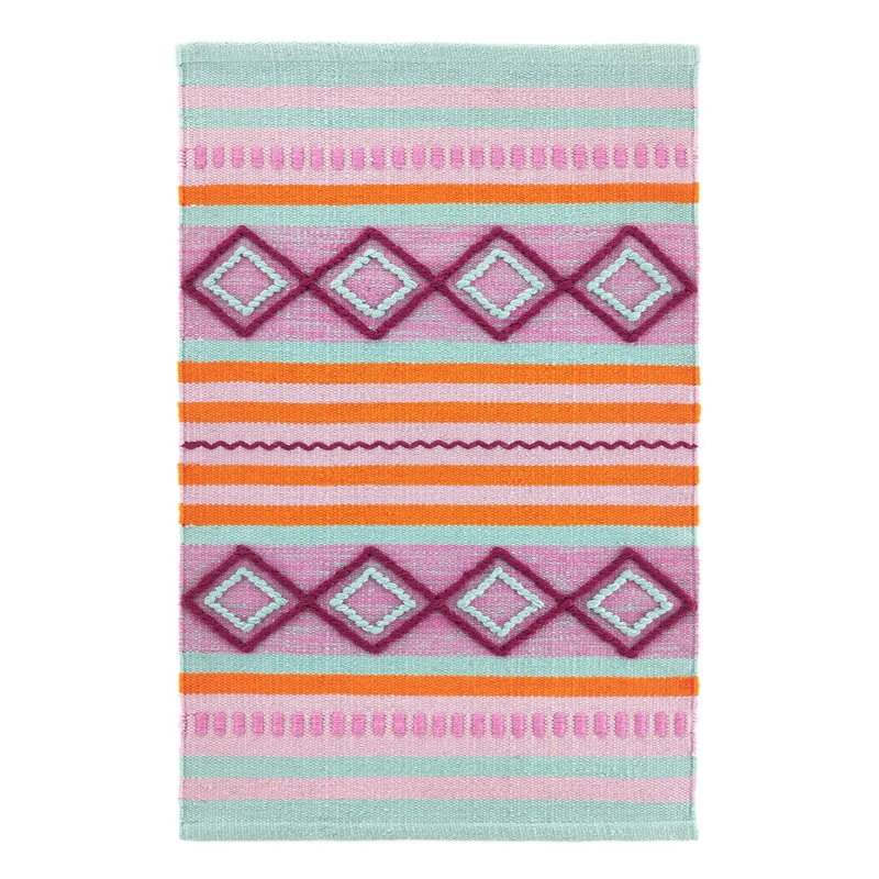 Isla Stripe Handwoven Indoor/Outdoor Rug | Multi