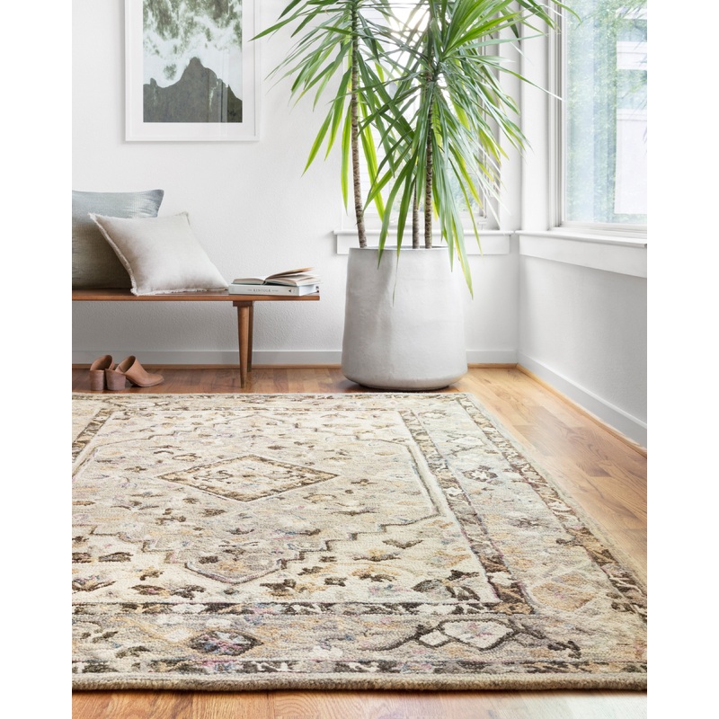 Loloi II Beatty Rug | Grey / Ivory