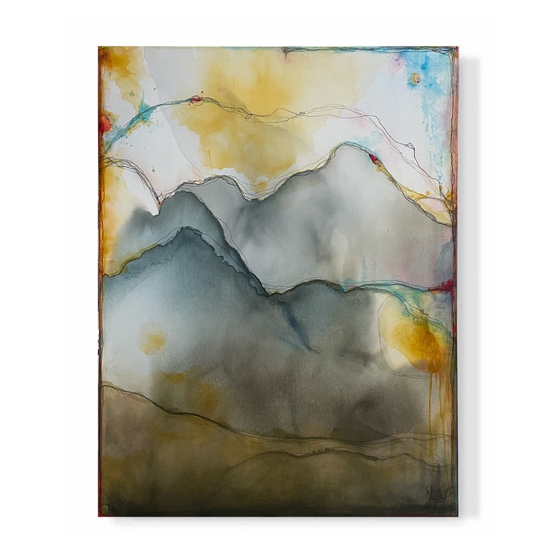 “Mountain Blue Static”