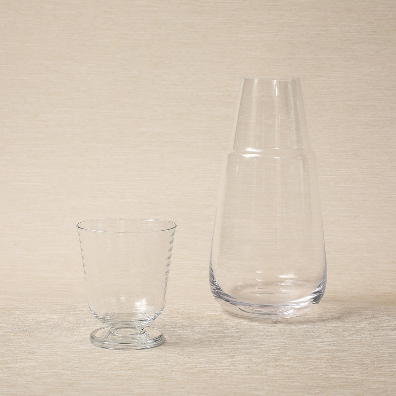 Viva clear glass decanter