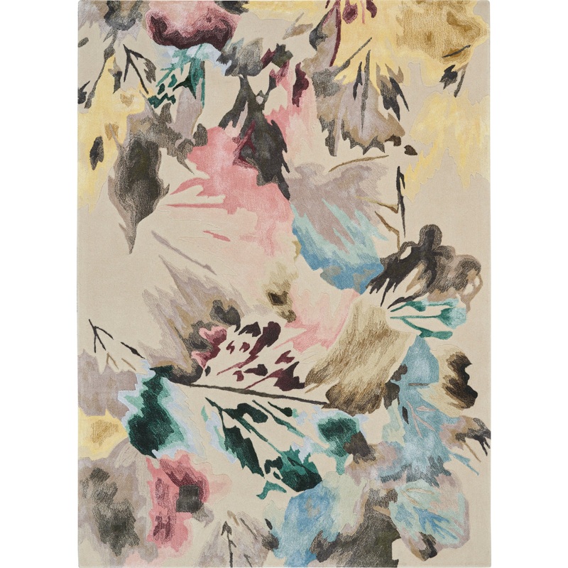 Nourison Prismatic 5’6″ x 7’5″ Beige/Multi Contemporary Indoor Rug