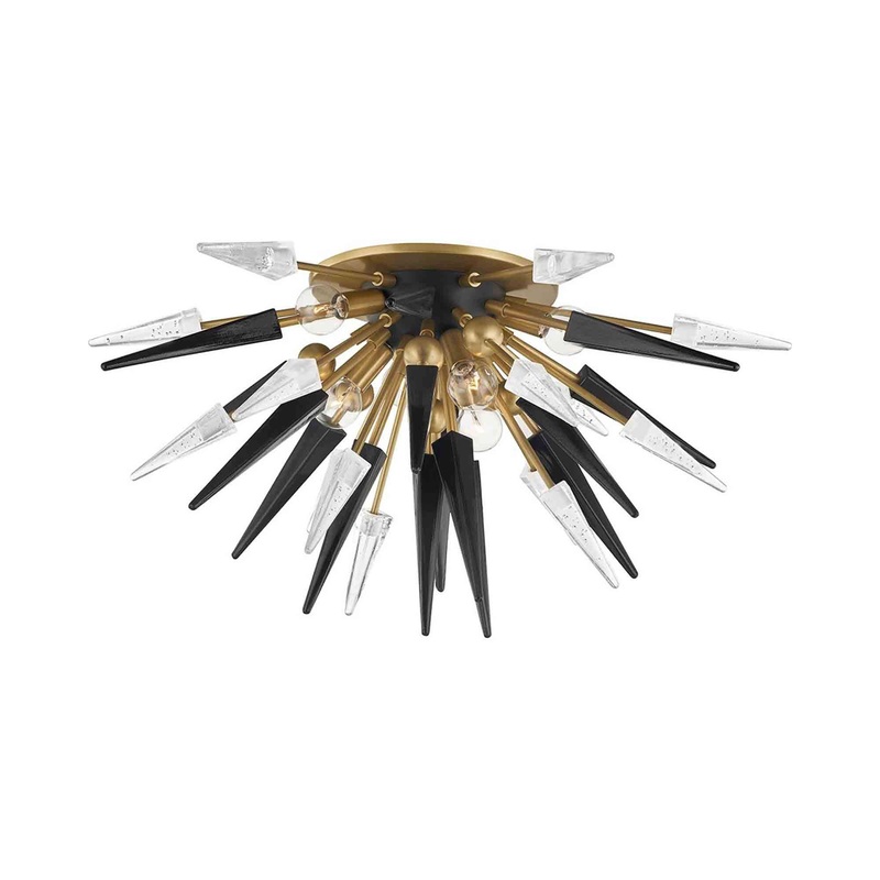 Sparta Semi-Flush Mount Ceiling Light