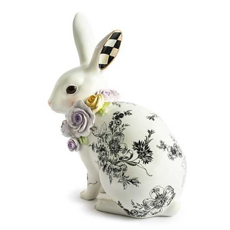 Butterfly Toile Rabbit – Tall