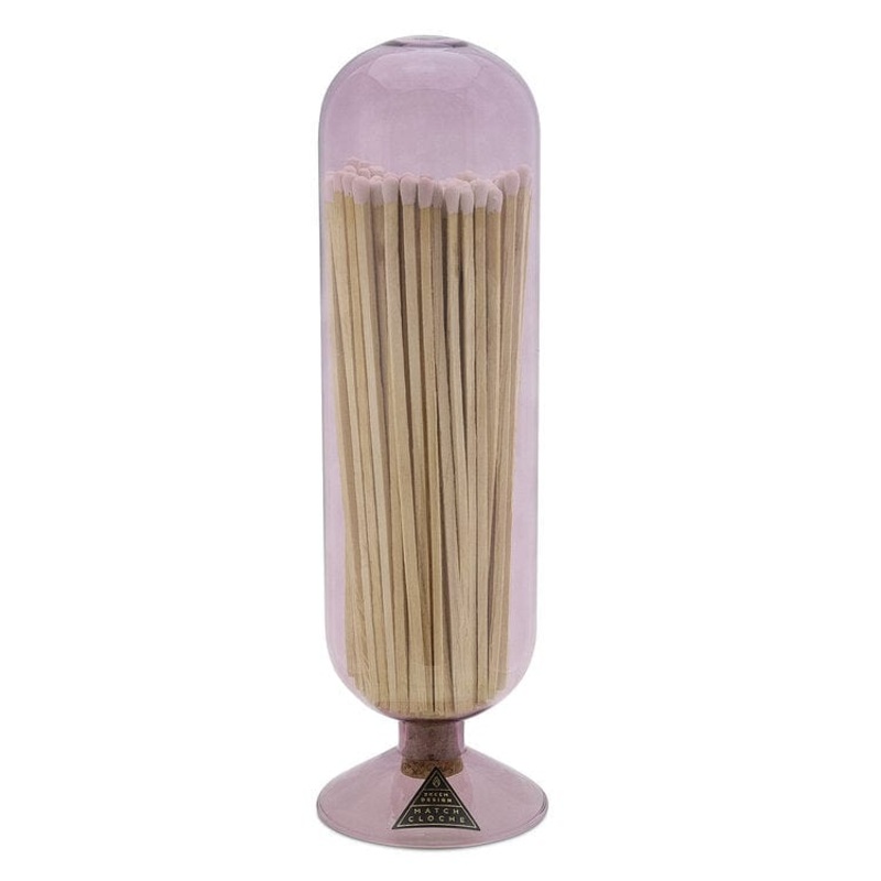 Violet Fireplace Match Cloche