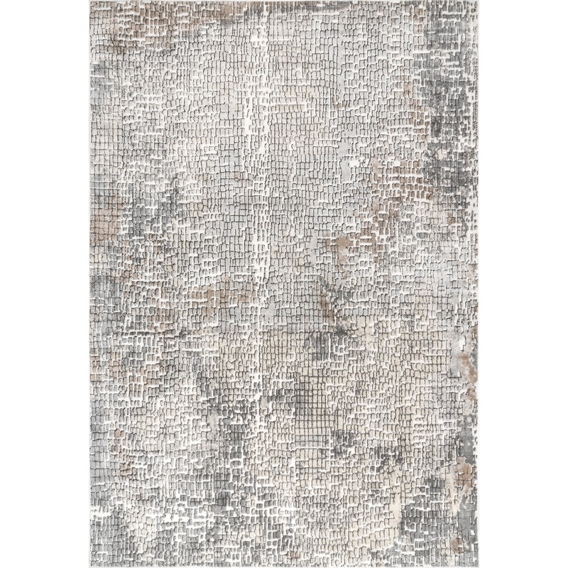 Ari Abstract Mosaic Rug | Beige