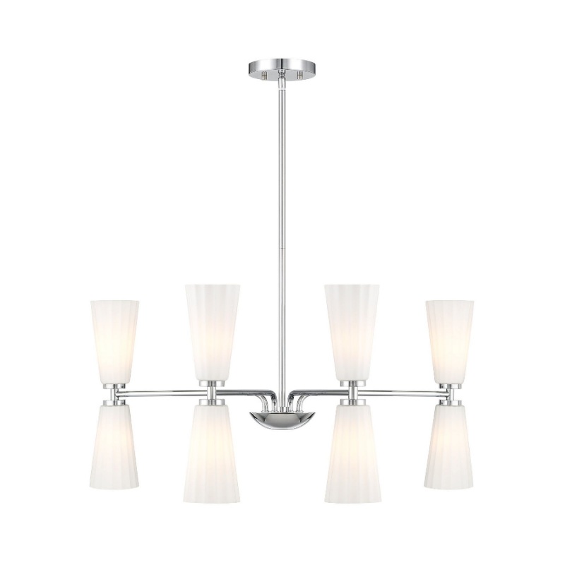 Savoy House M100126 8-lt 32″ LED Chandelier