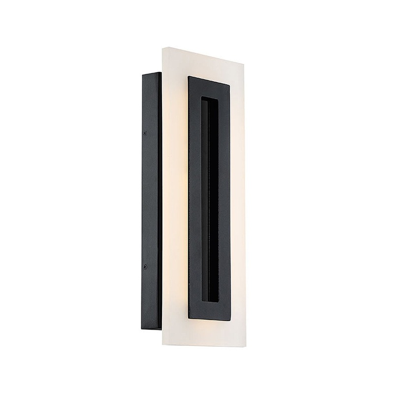 Shadow Outdoor LED Wall Light