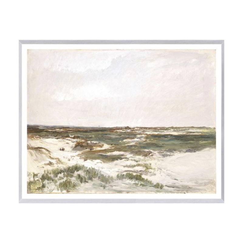 “Grassy Dunes Framed Art Print