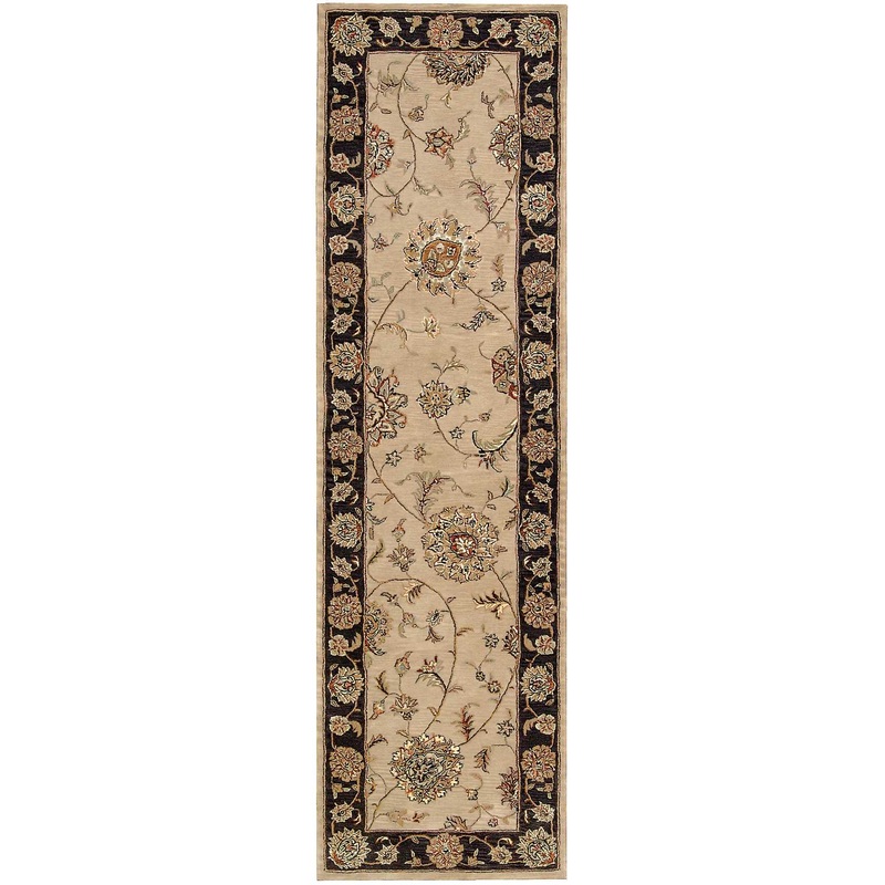 Nourison Nourison 2000 2’3″ x 8′ Beige Traditional Indoor Rug