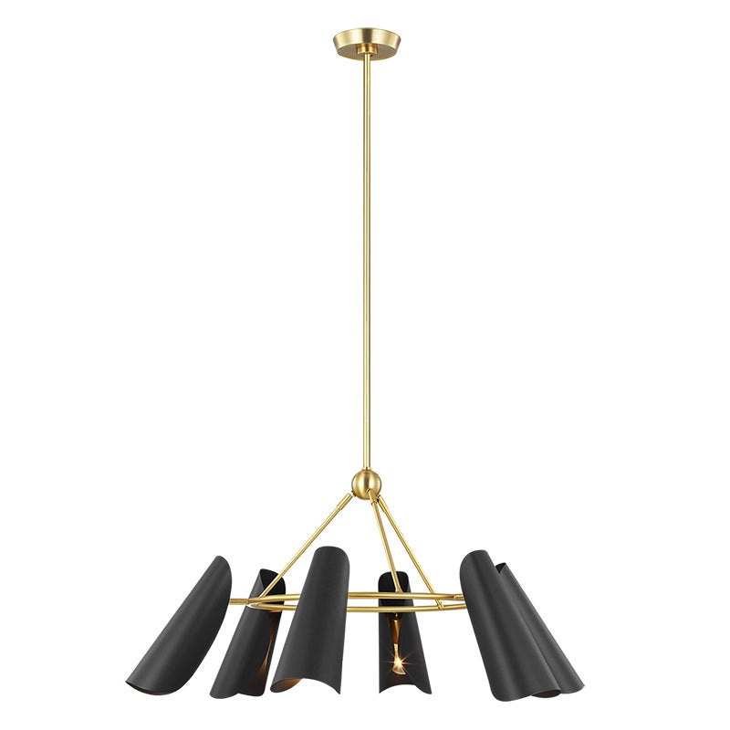 Visual Comfort AEC1036 Tresa 6-lt 36″ Chandelier