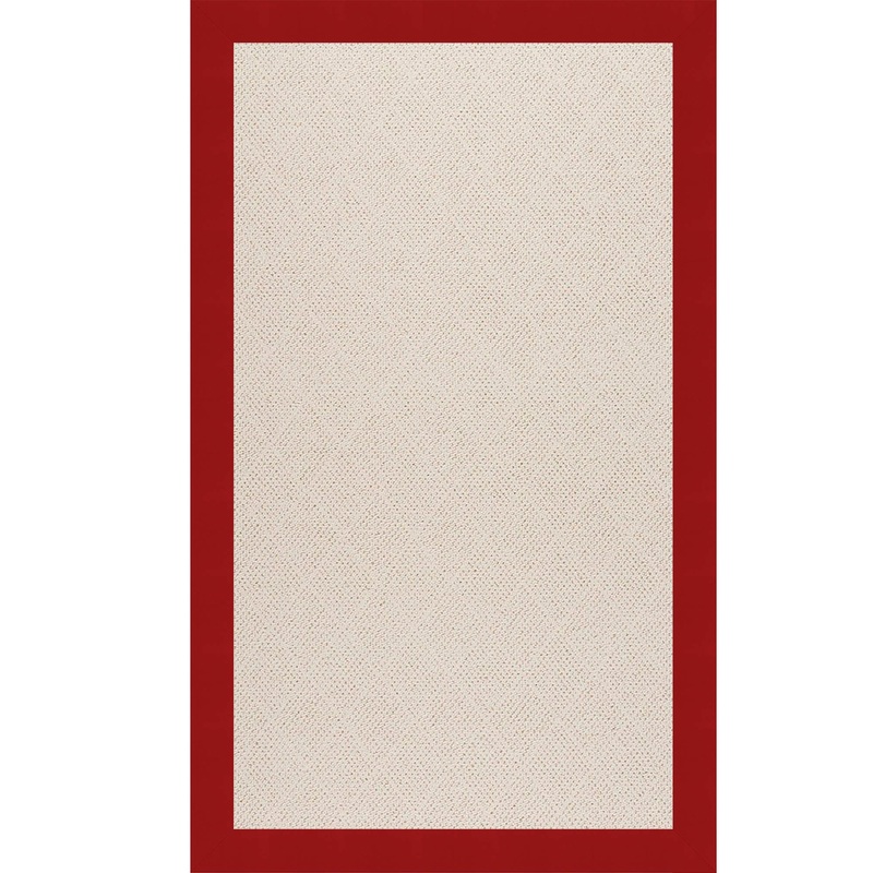 Zoe-White Wicker Red