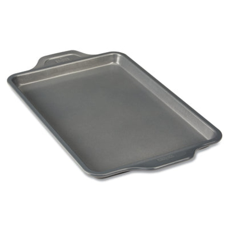 All-Clad J2570464 Pro-Release jelly roll pan, 15 In x 10 In x 1 In, Grey