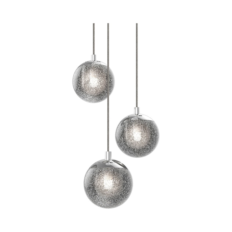 Champagne Bubbles LED Multi Light Pendant Light