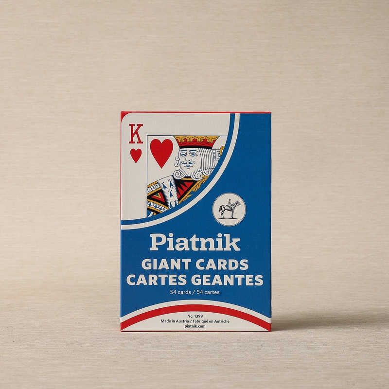 Giant Playing cards, single Deck