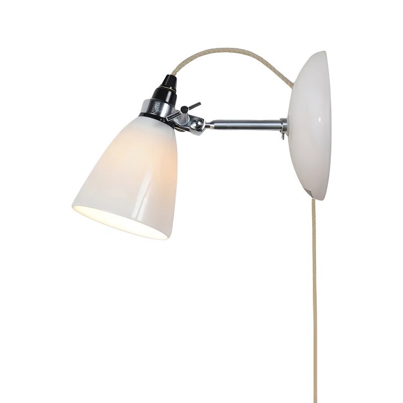 Hector Dome Plug-In Wall Light