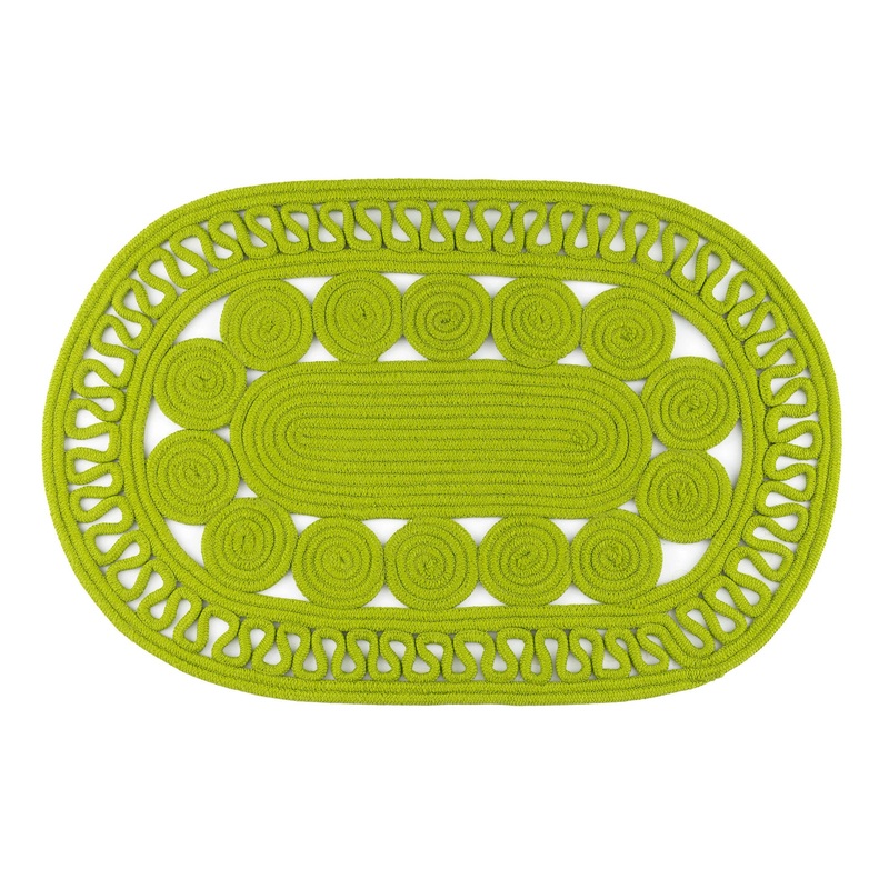 Audrey Handwoven Indoor/Outdoor Oval Rug | Sprout