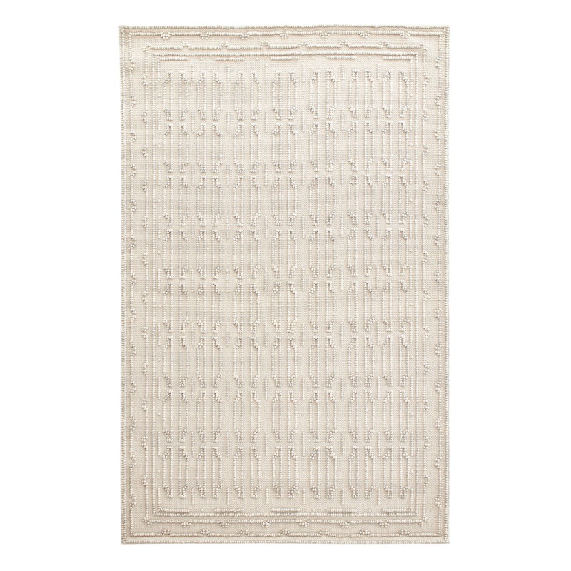 Campbell Handwoven Wool Rug | Plaster