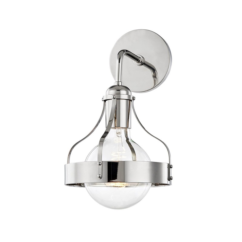 Violet Wall Light