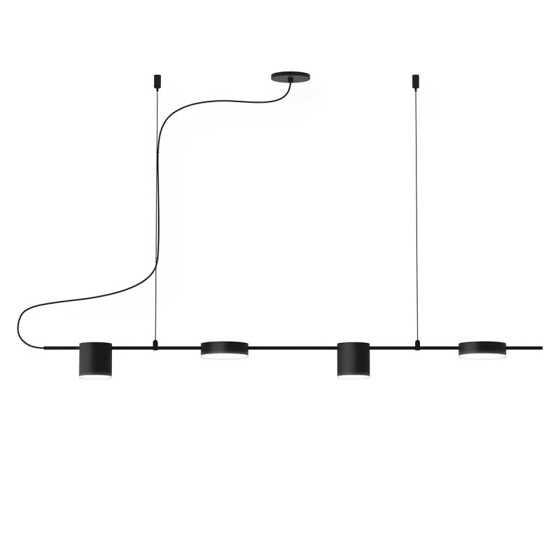 Sonneman 2884 Counterpoint 4-lt 42″ LED Linear Pendant