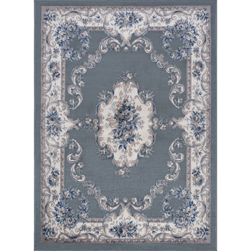 Tayse Oriental Area Rug HMP39-Jolie Traditional Cut Pile Indoor Polypropylene