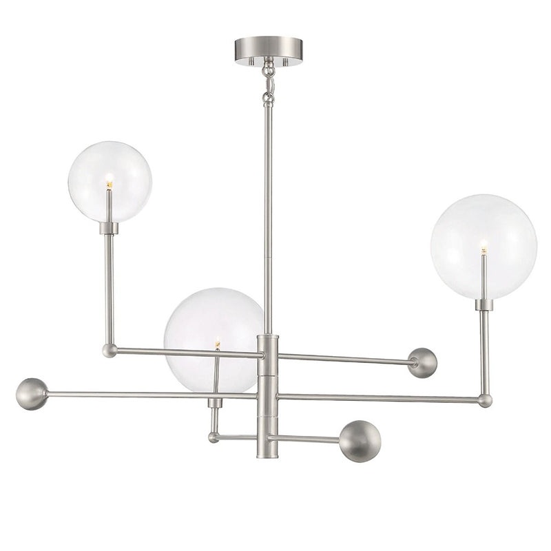Savoy House M100100 Meridian 3-lt 46″ LED Chandelier