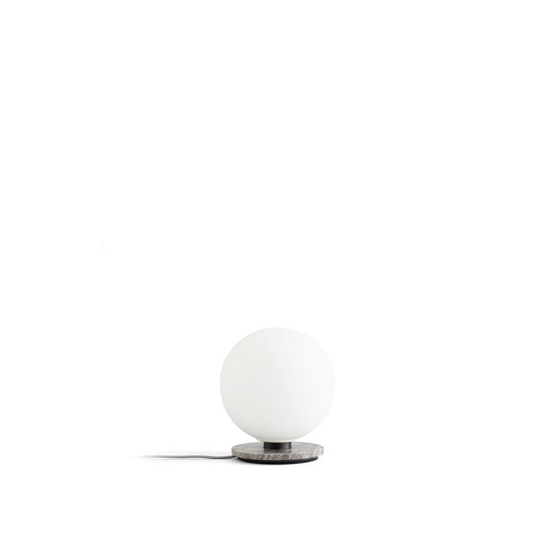 TR Bulb, Table/Wall Lamp, Grey Marble Base