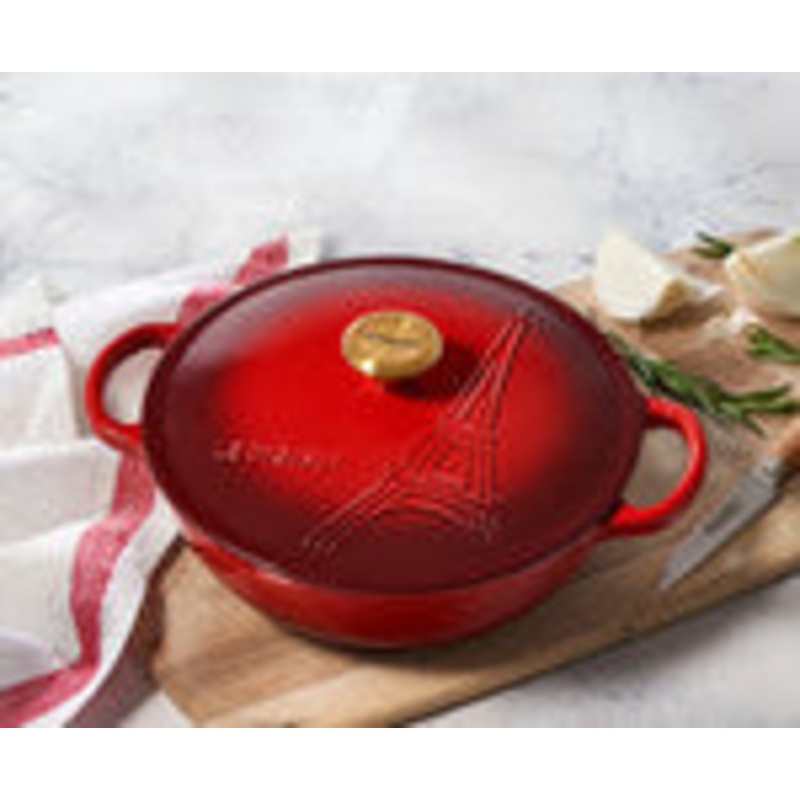 Le Creuset Eiffel Tower Collection Signature Cocotte, 2.5 qt.
