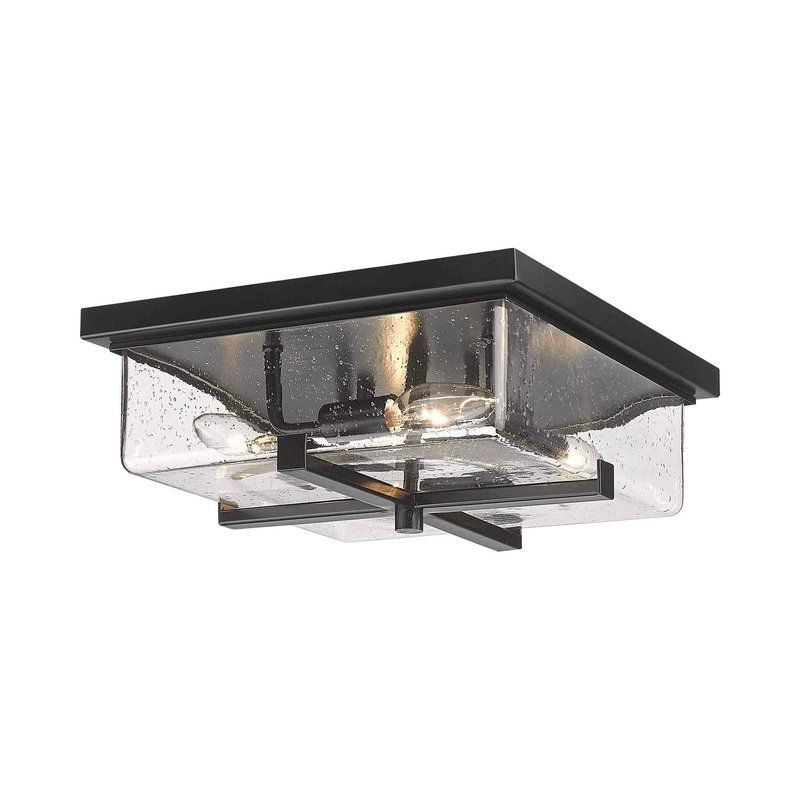 Sana Outdoor Flush Mount Ceiling Light