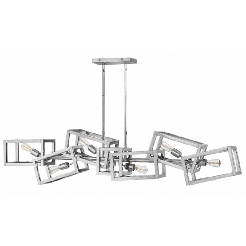 Fredrick Ramond FR42446 Ensemble 6-lt 62″ LED Chandelier