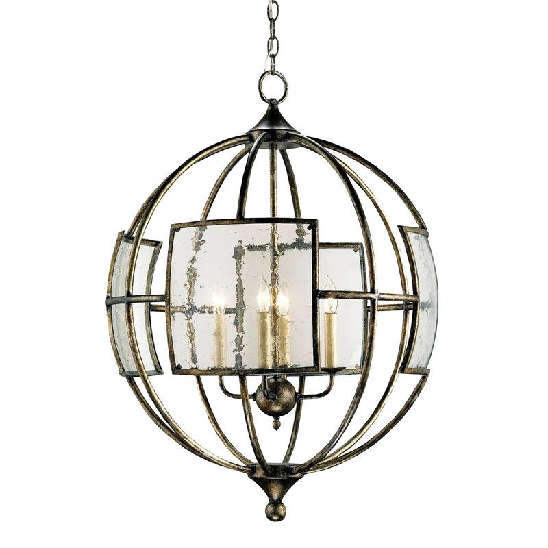 Broxton Bronze Orb Chandelier