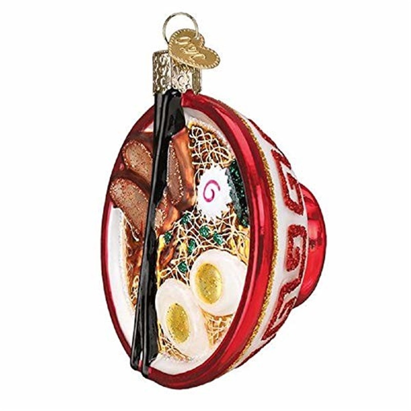 Old World Christmas Bowl of Ramen Tree Ornament