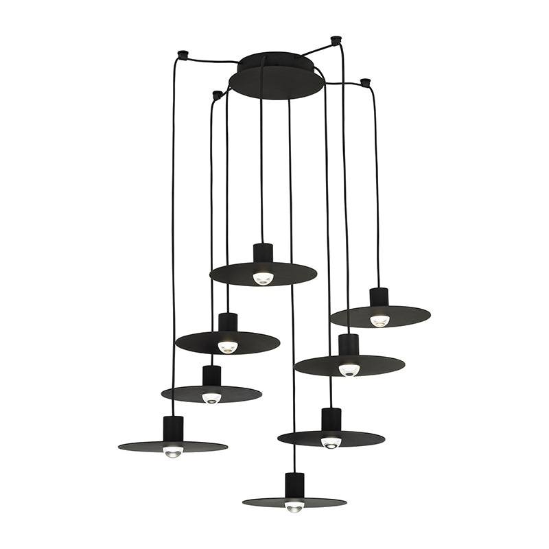 Visual Comfort 700TRSPEVS8 Eaves 8-lt 16″ LED Chandelier