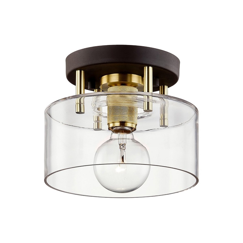 Bergamot Station Outdoor Semi-Flush Mount Ceiling Light