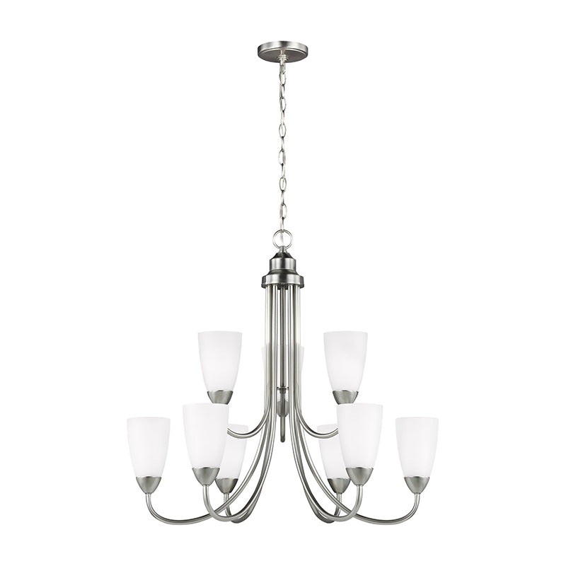 Generation 3120209EN3 Seville 9-lt LED Chandelier
