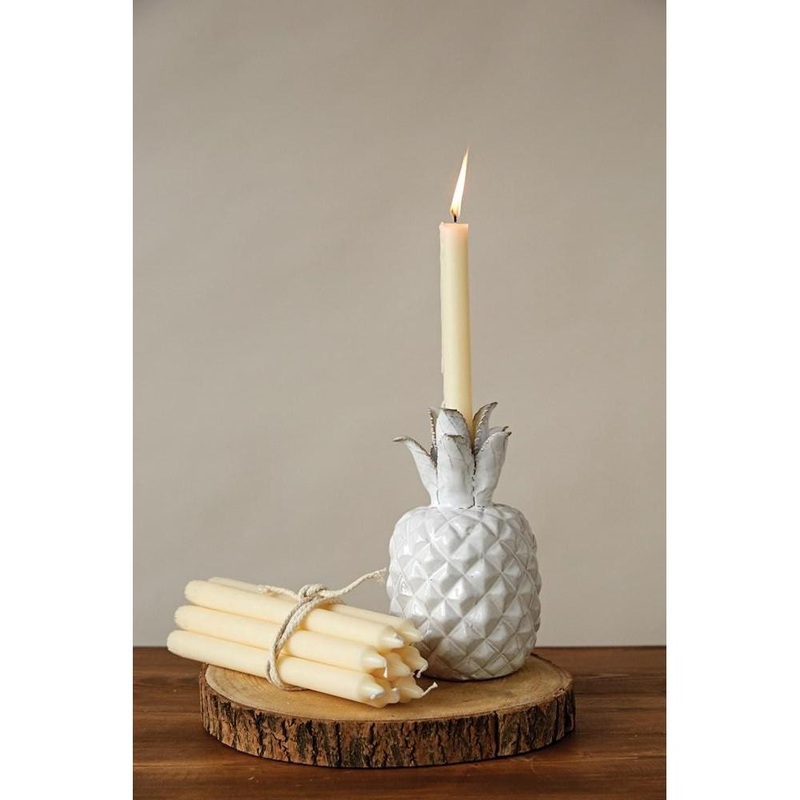 10″ Unscented Taper Candle