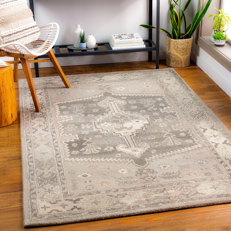 Caesar 27016 Hand Tufted Wool Indoor Area Rug by Surya Rugs
