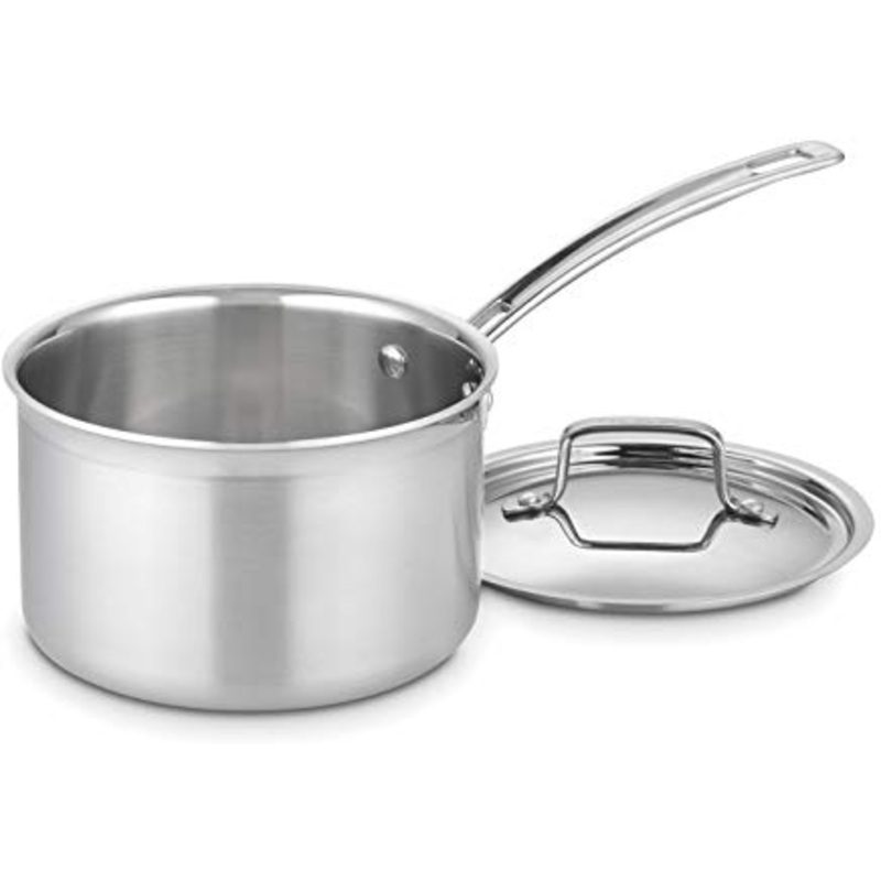 Cuisinart MultiClad Pro Stainless Steel Saucepan with Cover
