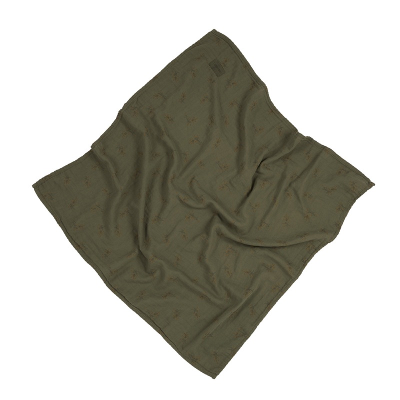 Wabi Sabi Birth Gift Swaddle Flore Vetiver