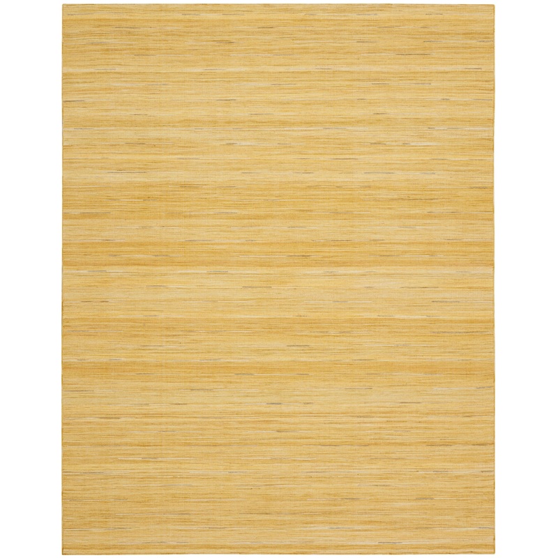 Nourison Interweave 8′ x 10′ Yellow Modern Indoor Rug