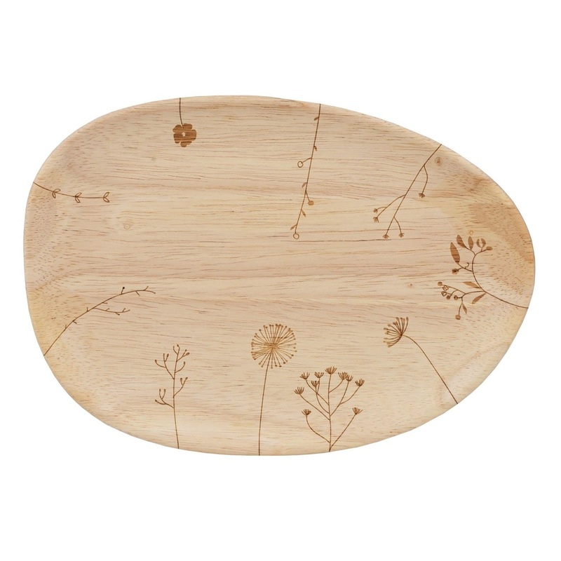 Wooden Tray “Flower Meadow”
