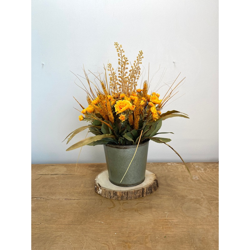20″ Fall Sunset Step Sitter