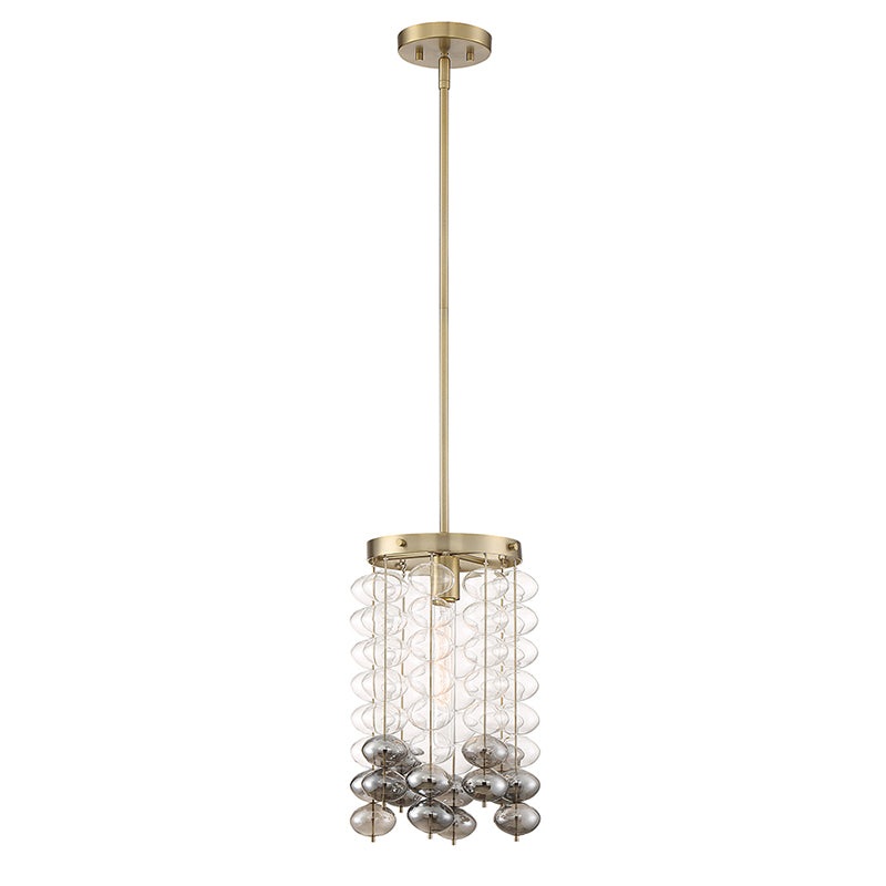 Designers Fountain D208M Villa Rose 1-lt 10″ Mini Pendant