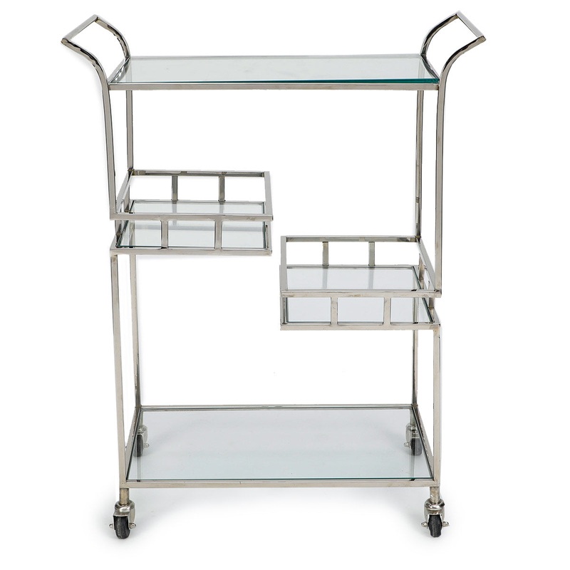 Spruce Rectangle Bar Trolly