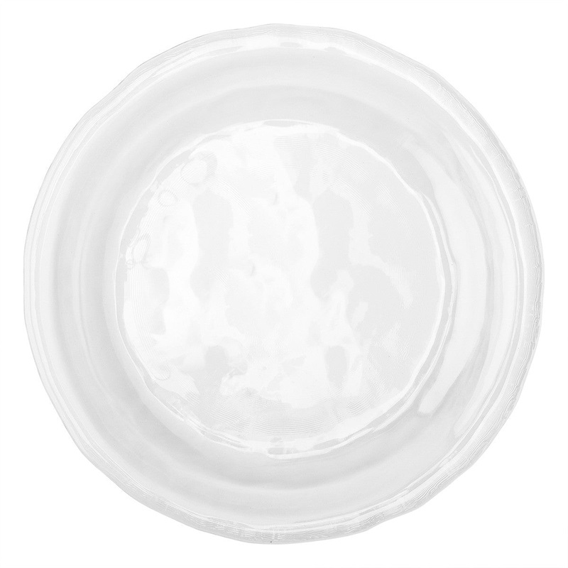 Juliska Carine Glass Dessert Plate