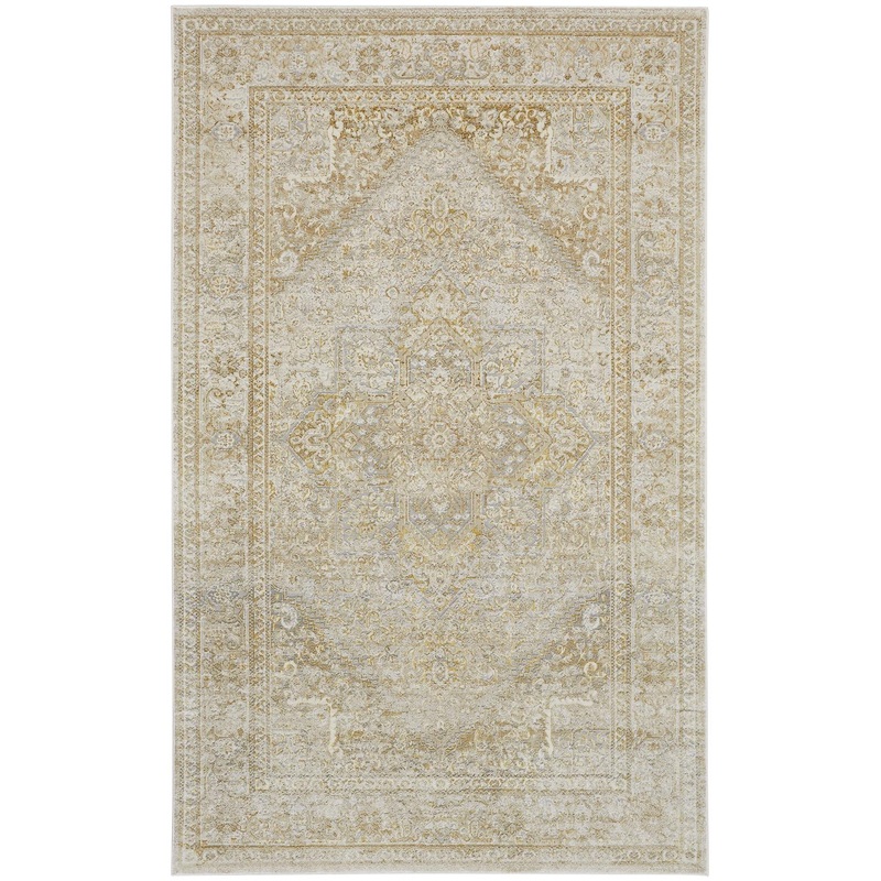 Aura 3734F Machine Made Synthetic Blend Indoor Area Rug by Feizy Rugs